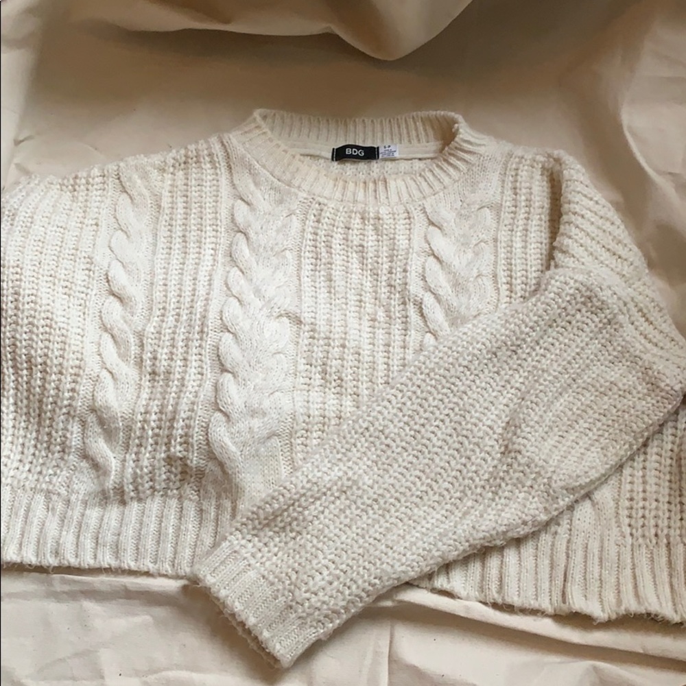 cropped sweater